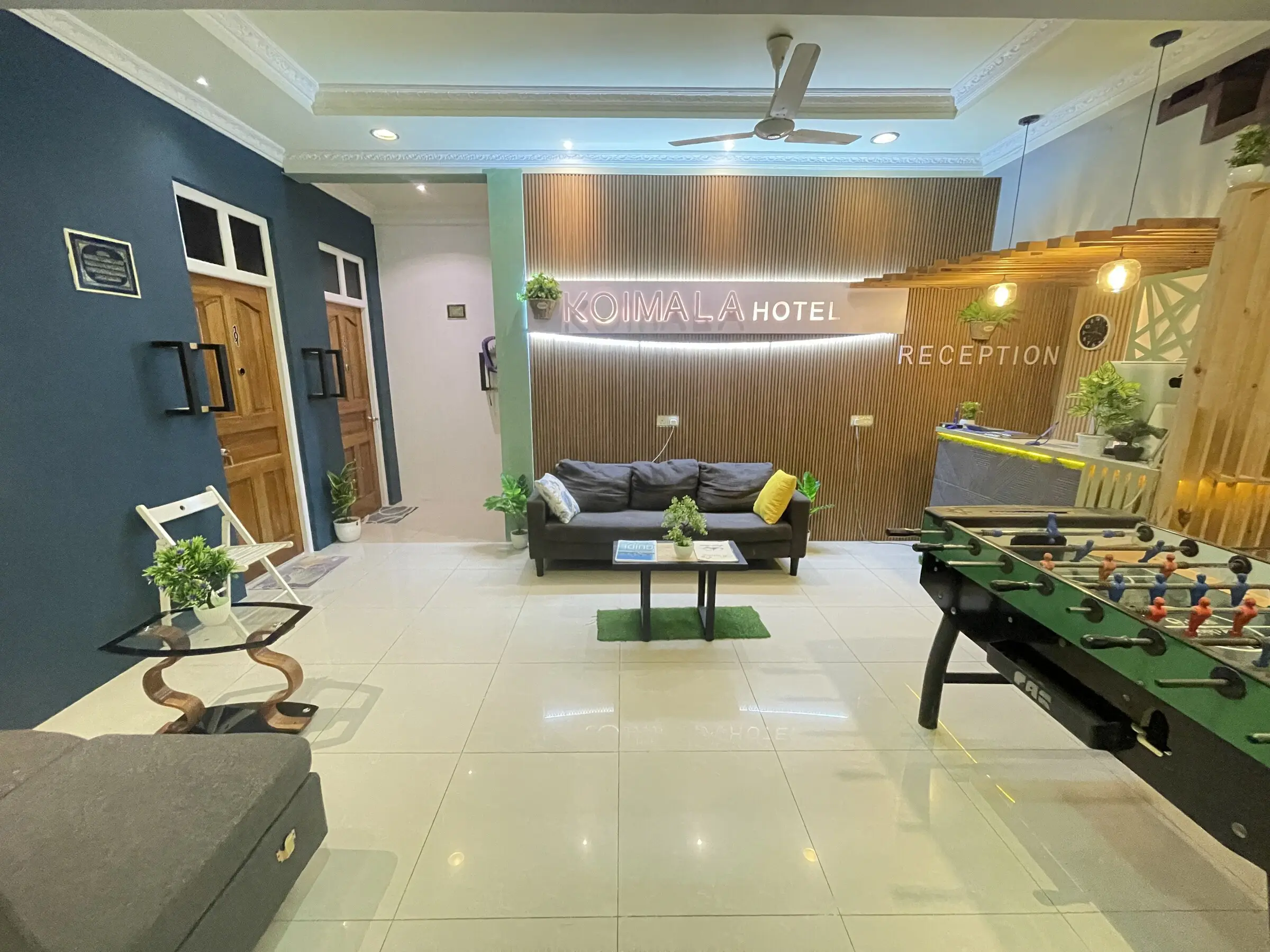Bright suite living space at Koimala Maamigili